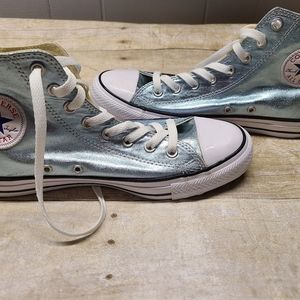 Converse metallic glacier High tops
